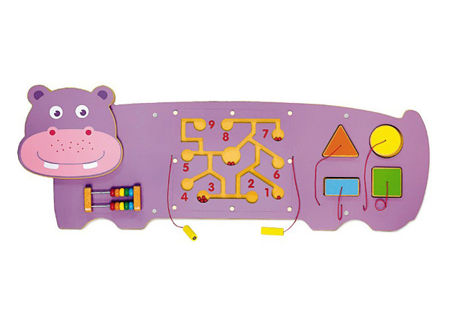 Speelwand - Hippo