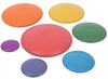 Open-ended - Rainbow Wooden Buttons - hout - gekleurd - set van 7