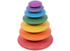 Open-ended - Rainbow Wooden Buttons - hout - gekleurd - set van 7