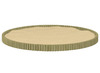 Zandbak - hout - rond - 5m - per stuk
