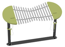 Outdoor - speelwand - muziek - marimba