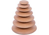 Loose parts - tickit Natural Wooden Buttons - set van 7