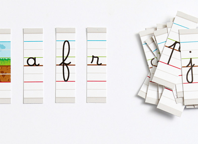 Schrijftechniek - Nathan - Magnetische Schrijfletters - 6x 26 Letters