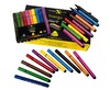 Stiften - kleurstiften - Nexus - driekantig - 10 x 10 kl - voordeelpakket - set van 100 assorti