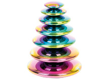 Open-ended - tickit Sensory Reflective Colour Burst Buttons - metalen stenen gekleurd - set van 7