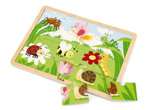 Puzzel - Thema - 16-Delig - Insecten