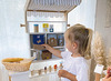 Keukenhoek - voedingswaren - hout - zookoekjes - set van 8