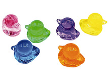 ONTDEKTAFEL - LICHTTAFEL - ACCESSOIRES - TRANSPARANTE EENDJES - SET VAN 60