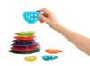 Wiskunde initiatie - sensory rainbow pebbles - set van 10