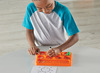 Taal - hand2mind Little Hands at Work Sound Segmenting Trays - letter sorteerbordjes - set van 6