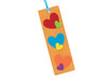 Vilt - regenboog - hartjes stickers - set van 210 assorti