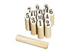 Buitenspeel - spel - cijfer kubb - 13-delig