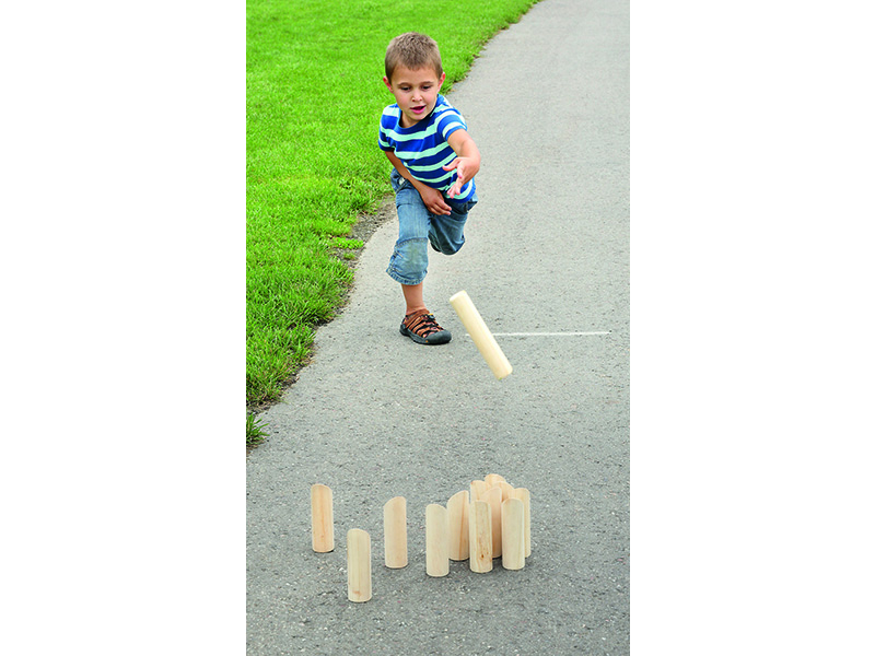 Buitenspeel - Spel - Cijfer Kubb 13-Delig - Hageland