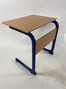 Leerlingentafel In-C-Enkel Hoogte 71 Cm - Blauw Ins42396.74.Bl