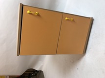 Kast Met  2 Lades