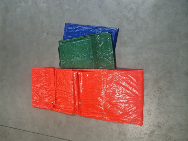Afdekzeil 2,5 X 3m - Set Van 3