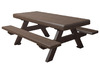 Picknicktafel -gerecycleerd kunststof - kids - forio - per stuk