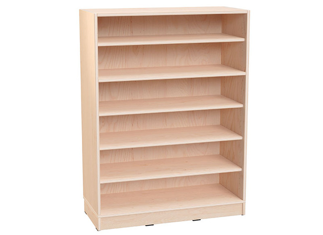 Naturo - L Kast Met 5 Legplanken, Open, Met Poten