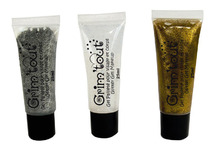 Make-Up - Glittergel - Gd, Zi,Wt