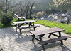 Picknicktafel -gerecycleerd kunststof - serengeti - 200 cm - per stuk