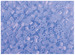 Blauw transparant