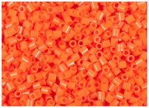 Strijkkralen - midi - aanvulset - oranje - per stuk