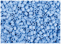 Strijkkralen - midi - aanvulset - pastel blauw - per stuk