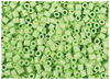 Strijkkralen - midi - aanvulset - pastel groen - per stuk