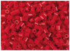 Strijkkralen - midi - aanvulset - rood - per stuk