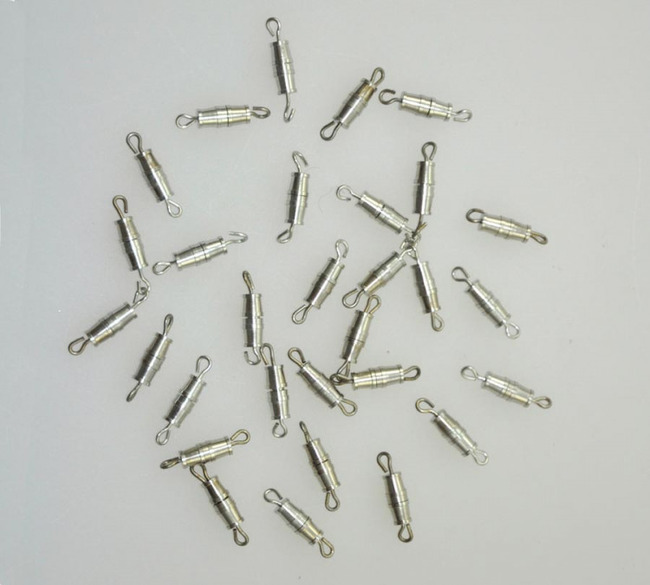 Juwelen - Draaisluiting - Verzilverd - 16 Mm - Set Van 10
