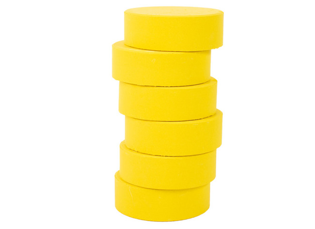 Schilderen - Verfpucks - Geel - Per Stuk