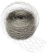 Metaal-net op rol