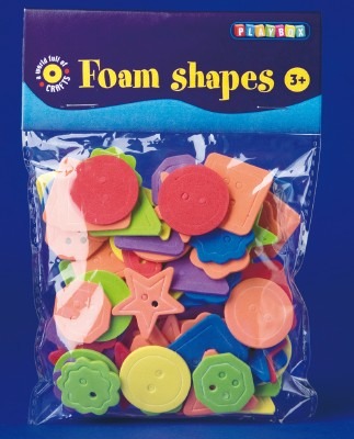 Foam-knopen 100 Ass