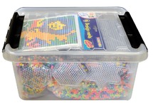 Kralen - strijk - midi - schoolbox - set van 40.000 assorti