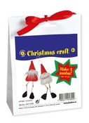Kerst - creaset - vilten kerstman 2st