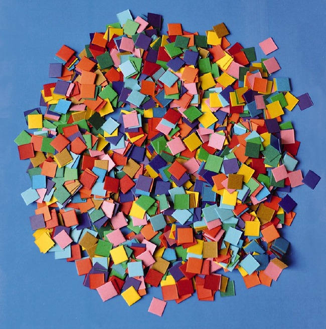 Karton - Mozaïek - 10 Kleuren - Set Van 10000 Assorti