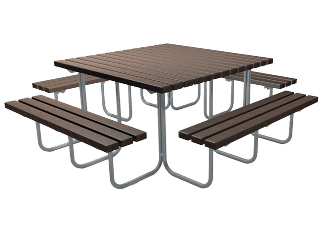 Picknicktafel -gerecycleerd Kunststof - Stelvio - Per Stuk