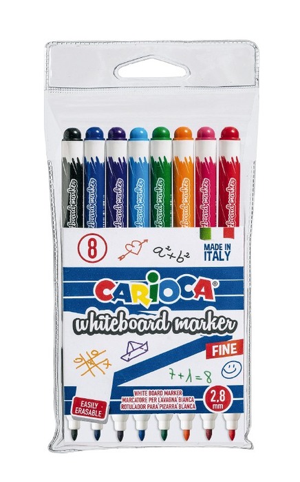 Stiften - Whiteboard - Fijne Punt 8 Stuks