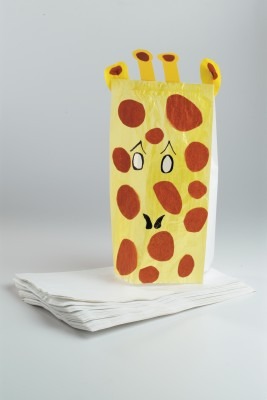 Zak - Papier - Wit - 20  X 37 Cm - Per 100