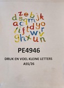 Druk en voel - kleine letters - ass/26