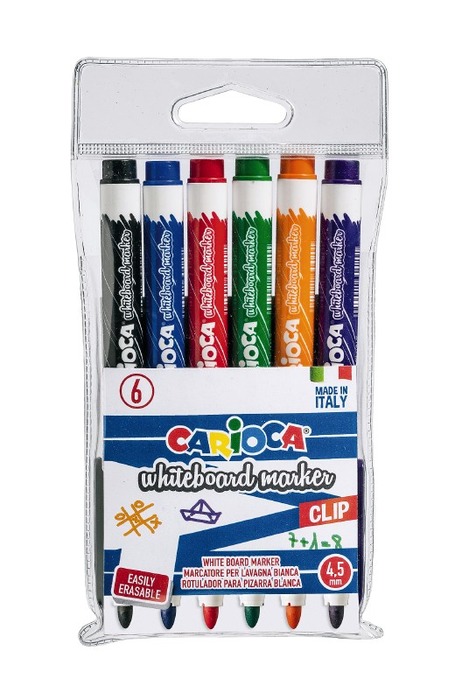 Stiften - Whiteboard - Dikke Ronde Punt 6 Stuks
