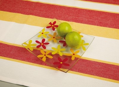 Deco - Glazen Schaal - Set/12