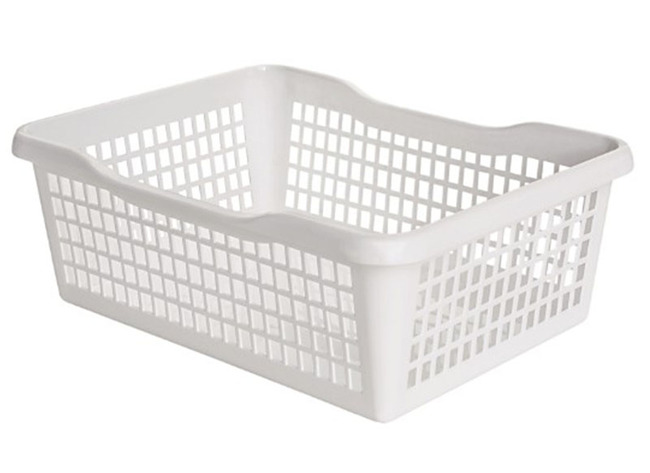 Opbergmandje Xl - Wit - Per Stuk