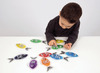 Snoezelhoek - tickit Rainbow Gel Number Fish - drukcijfers - per set