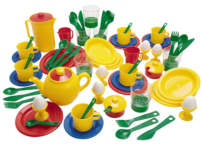 Kookset - Eetset - Dantoy - Servies - Ontbijtset - Set Van 78