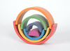 Speelblokken - tickit Rainbow Architect Arches - regenboog reeks - bouwbogen - set van 7