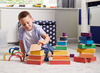 Speelblokken - tickit Rainbow Architect Arches - regenboog reeks - bouwbogen - set van 7
