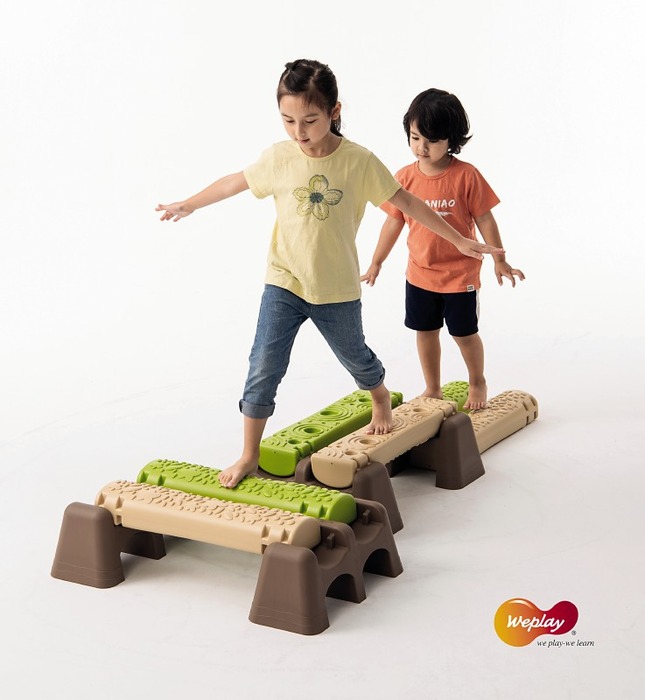 Evenwichtsparcours - Weplay Jungle Trial - Balanceren - Woudbos - Per Set