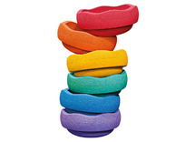 Bewegingsmateriaal - Stapelstein - Original Mini Rainbow - set van 6