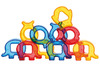 Spel - stapelspel - Weplay Crystal Carnival - fijne motoriek - set van 19
